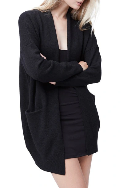 French Connection Sophia Long Cardigan In Black