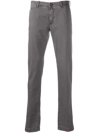 Jacob Cohen Bobby Chinos In Grey