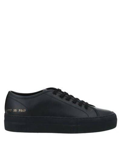 Common Projects Sneakers In Black
