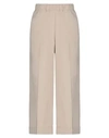 Kiltie Casual Pants In Beige