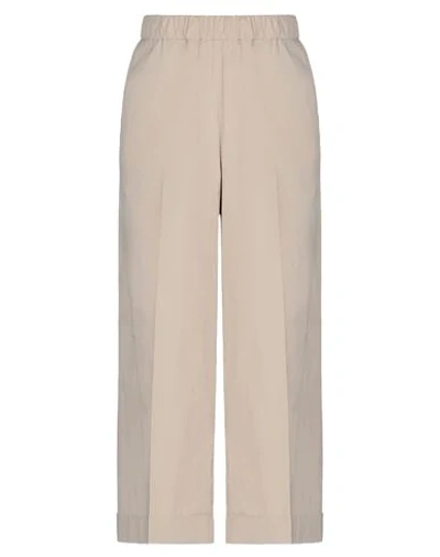 Kiltie Casual Pants In Beige