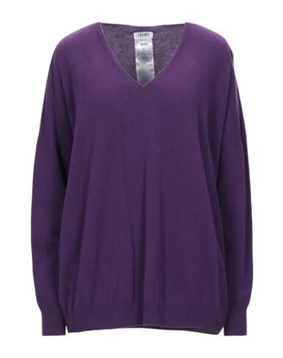Liu •jo Sweaters In Purple