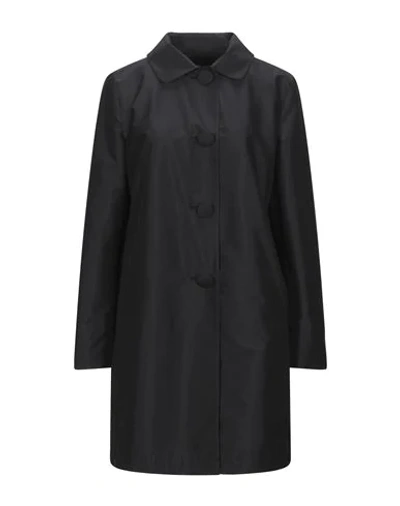 Herno Overcoats In Black