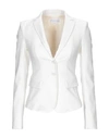 Patrizia Pepe Suit Jackets In White