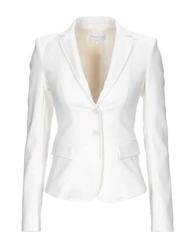 Patrizia Pepe Suit Jackets In White