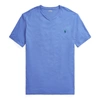 Polo Ralph Lauren Cotton Jersey V-neck T-shirt In Indigo Sky/c5980