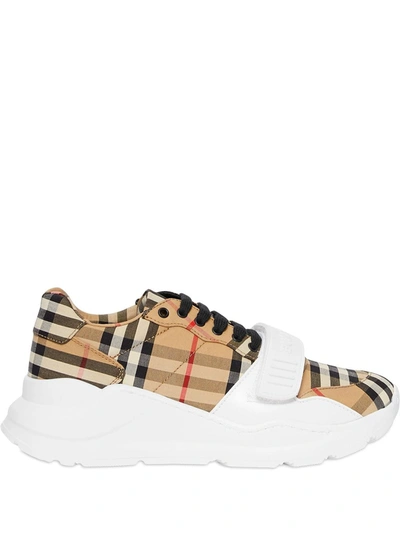 Burberry Sneakers In Beige