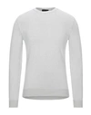Roberto Collina Sweaters In Light Grey