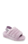 Ugg Fluff Yeah Bling Slides In Lilac Frost