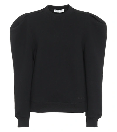 Givenchy Black Puff-sleeve Sweatshirt