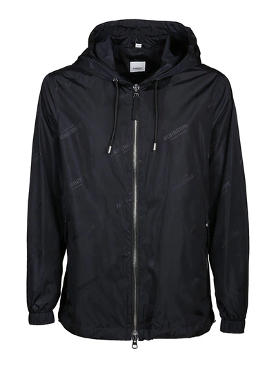 Burberry Light Weight Econyl® Jacket In Black