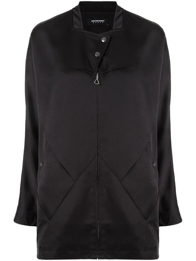 Kiko Kostadinov Embroidered Back Jacket In Black