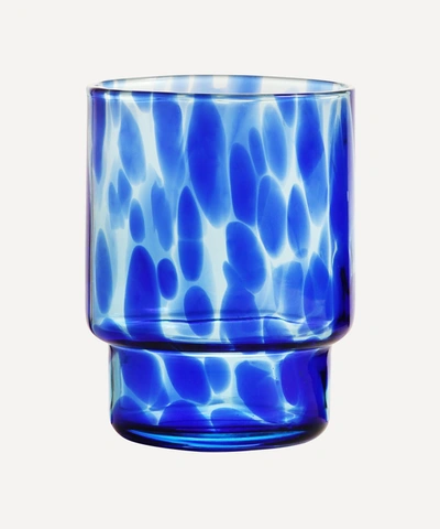 Klevering Tortoiseshell Glasses Set Of Four In Blue