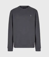 Allsaints Men's Raven Sweatshirt In Aster Blue