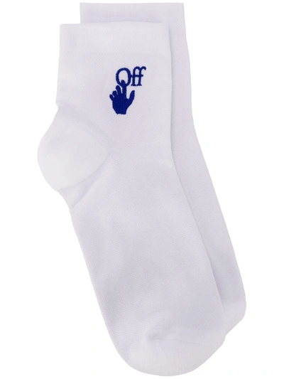 Off-white New Logo Socks In White