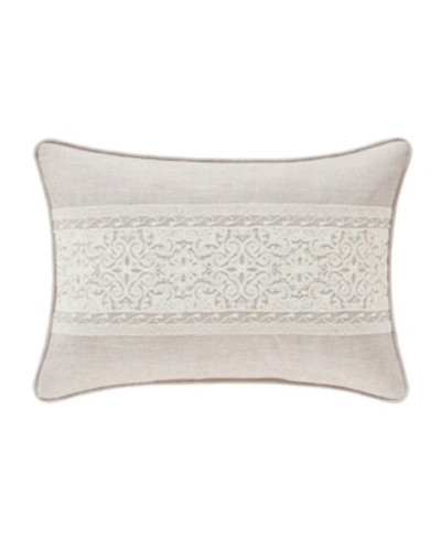J Queen New York Lauralynn Boudoir Decorative Pillow Bedding In Beige