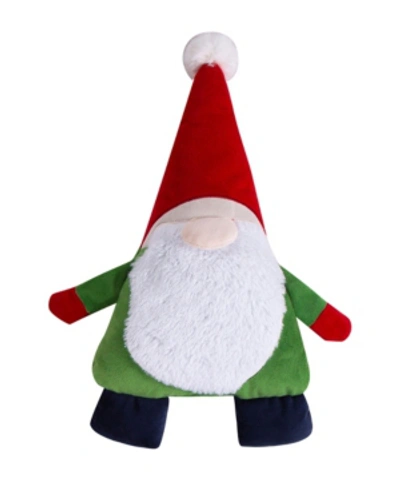 Levtex Gnome For The Holidays Decorative Pillow, 12" X 16" In Green