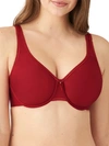 Wacoal Basic Beauty Full-figure Underwire Bra 855192, Up To H Cup In Rio