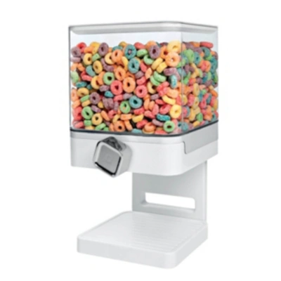 Honey Can Do Zevro By  Compact Edition 17.5-oz. Cereal Dispenser In White