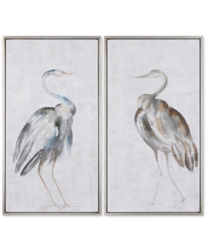 Uttermost Summer Birds 2-pc. Framed Wall Art Set In Open Miscellaneous