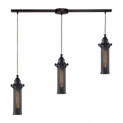 Elk Lighting Fulton 3 Light In Bronze
