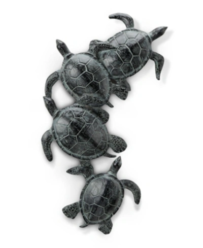 Spi Home Sea Turtle Plaque In Multi