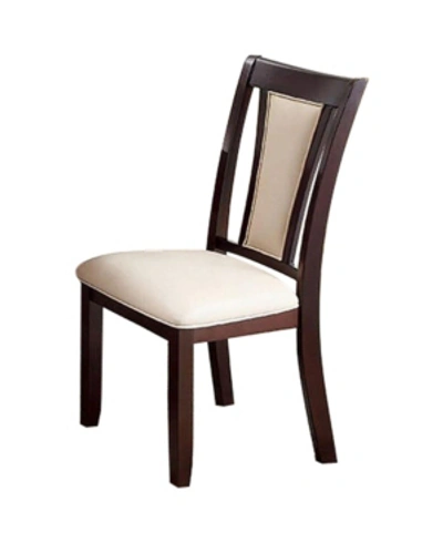 Furniture Melott Padded Side Chairs (set Of 2) In Ivory