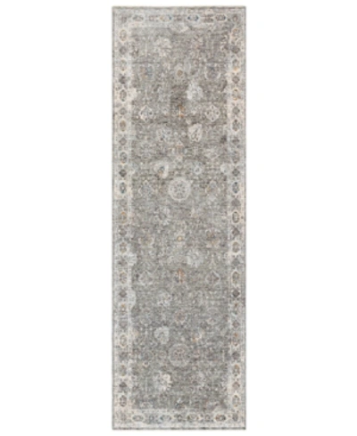 Surya Closeout!  Presidential Pdt-2307 Gray 3'3" X 8' Runner Area Rug