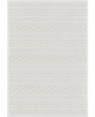 Edgewater Living Closeout!  Bourne Jenna Neutral 9' X 13' Outdoor Area Rug