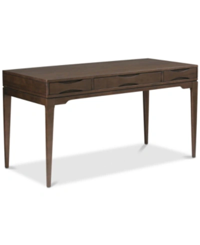 Simpli Home Canden Desk In Walnut