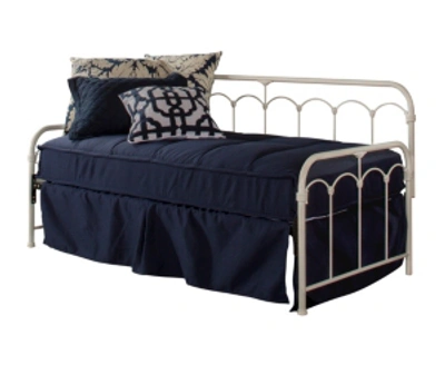 Hillsdale Jocelyn Metal Daybed With Trundle In White