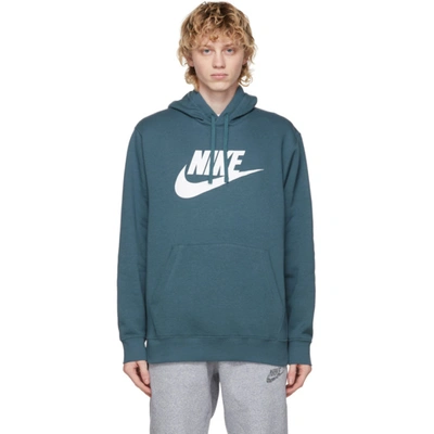 Nike Men's Sportswear Club Fleece Hoodie In 058 Ash Gre