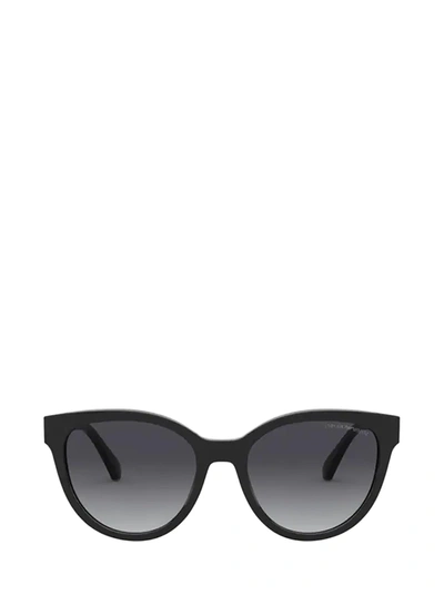 Emporio Armani Ea4140 Shiny Black Sunglasses