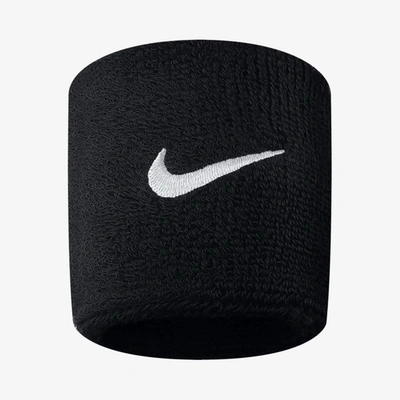 Nike Kids' Swoosh Wristbands In Black