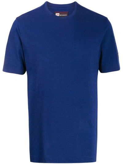 Z Zegna Slim-fit T-shirt In Blue