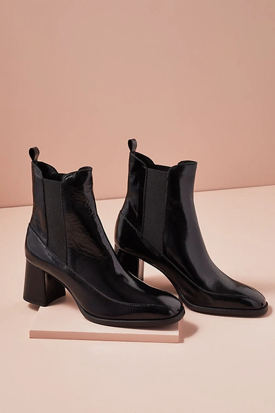 Anthropologie Blair Patent Boots In Black
