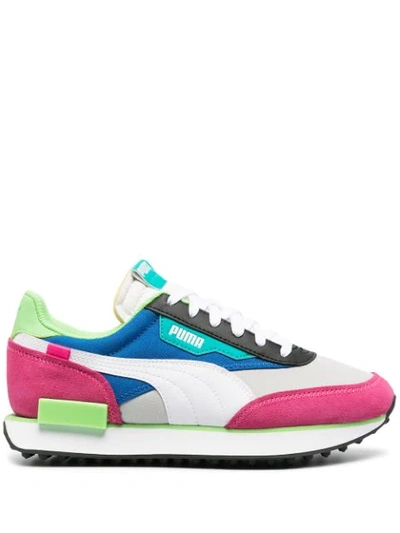 Puma Future Rider Play On Low-top Sneakers In Pink