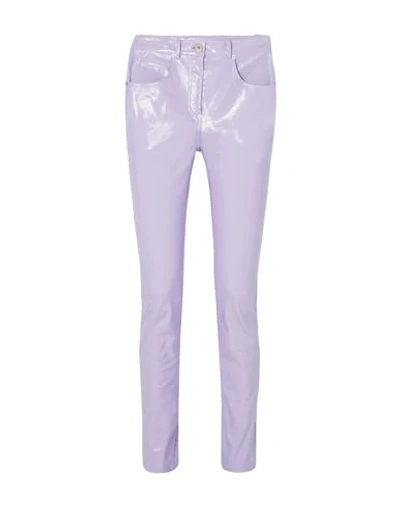 Pushbutton Pants In Purple