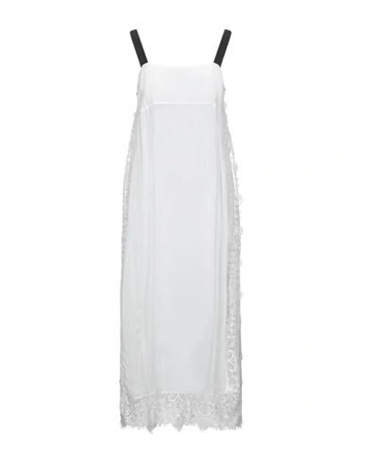 Liviana Conti 3/4 Length Dresses In White