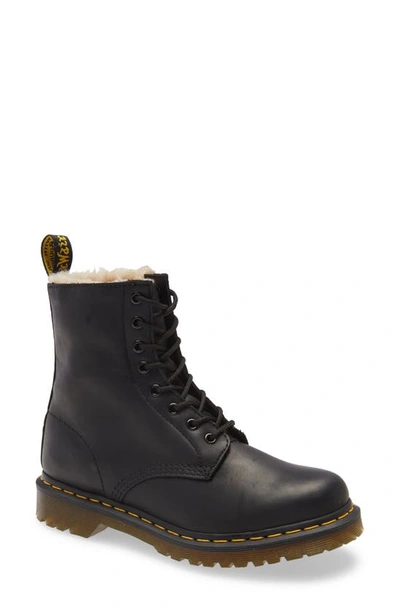 Dr. Martens Dr.martens 1460 Smooth Lace-up Combat Boots In Black