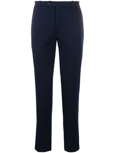 Circolo 1901 Slim-flt Cotton-blend Trouser In Blue