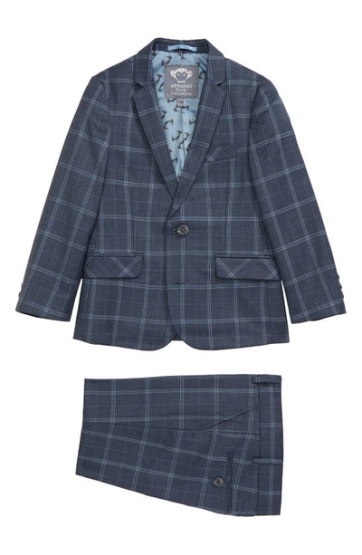 Appaman Kids' Plaid Mod Suit In Stargazer Plaid