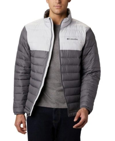 Columbia Men's Powder Lite Water Resistant Jacket In Grey