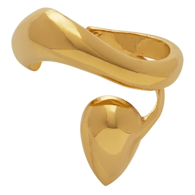 Alan Crocetti Gold Alien Single Ear Cuff