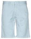 Sun 68 Man Shorts & Bermuda Shorts Sky Blue Size 29 Cotton, Elastane