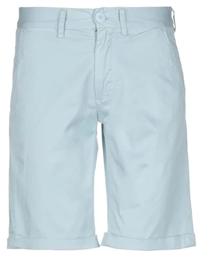 Sun 68 Man Shorts & Bermuda Shorts Sky Blue Size 29 Cotton, Elastane In Blue