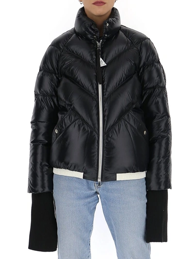 Moncler 1952 Yalou Padded Puffer Jacket In Black