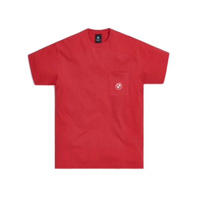 Pre-owned Kith  X Bmw Roundel Pocket Tee Red