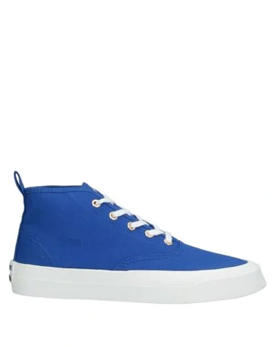 Maison Kitsuné Sneakers In Bright Blue