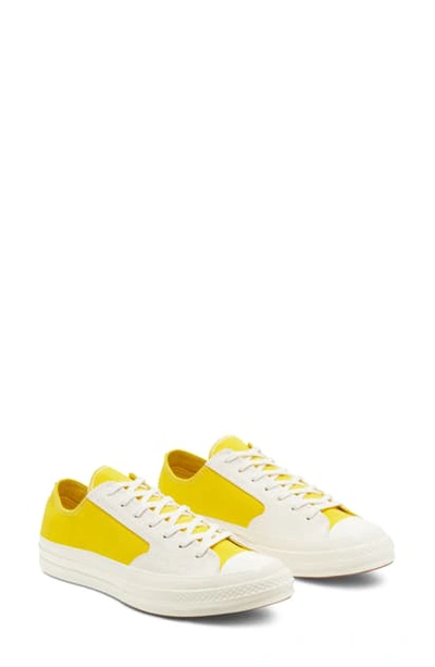 Converse Chuck 70 Ox Sneaker In Speed Yellow/ Egret/ Egret